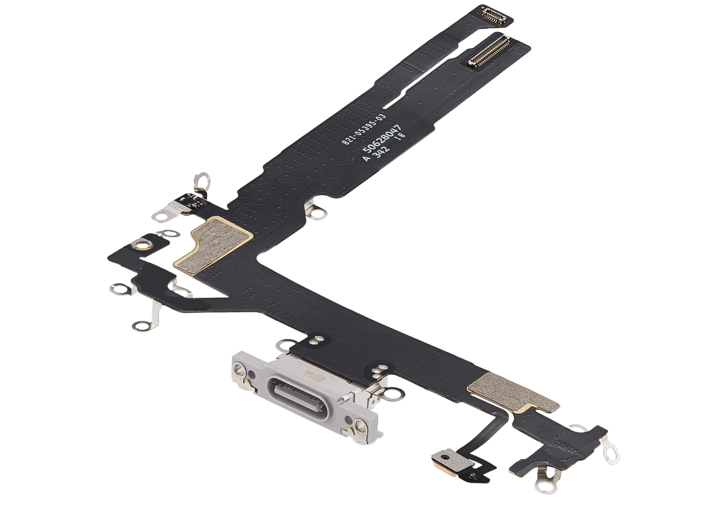 Charging Port Flex Cable For iPhone 17 (Pull) (White)