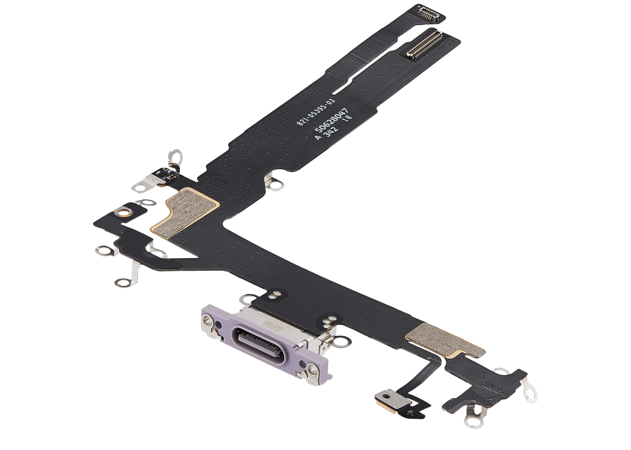 Charging Port Flex Cable For iPhone 17 (Pull) (Lavender)