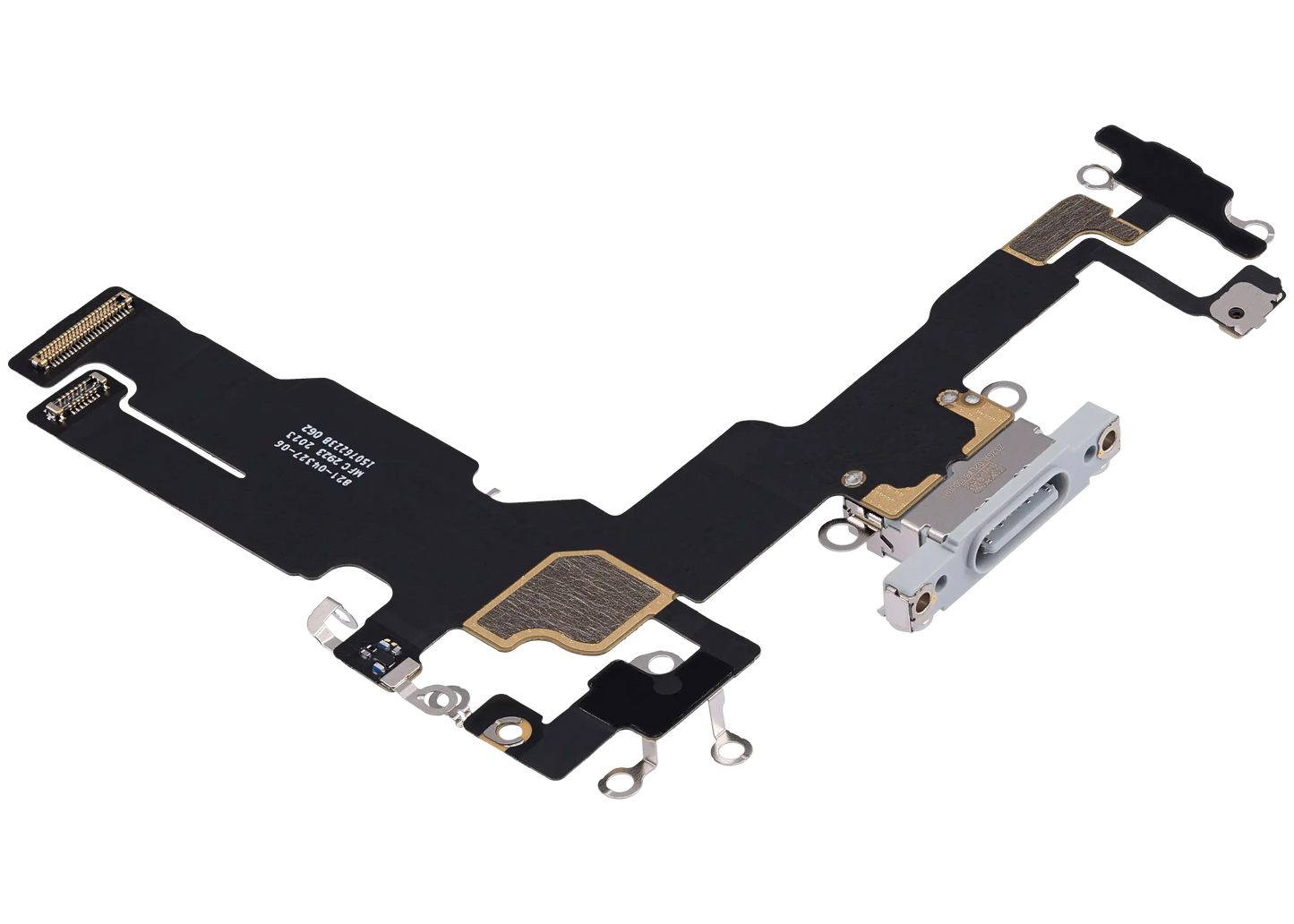 Charging Port Flex Cable For iPhone 15 (Pull) (Blue)