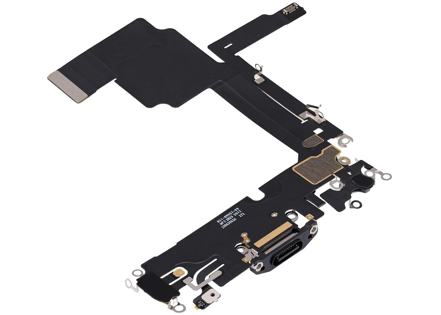 Charging Port Flex Cable For iPhone 15 Pro (Pull) (White Titanium)