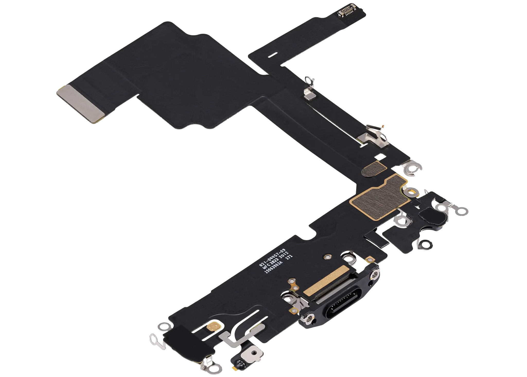 Charging Port Flex Cable For iPhone 15 Pro (Pull) (Black Titanium)