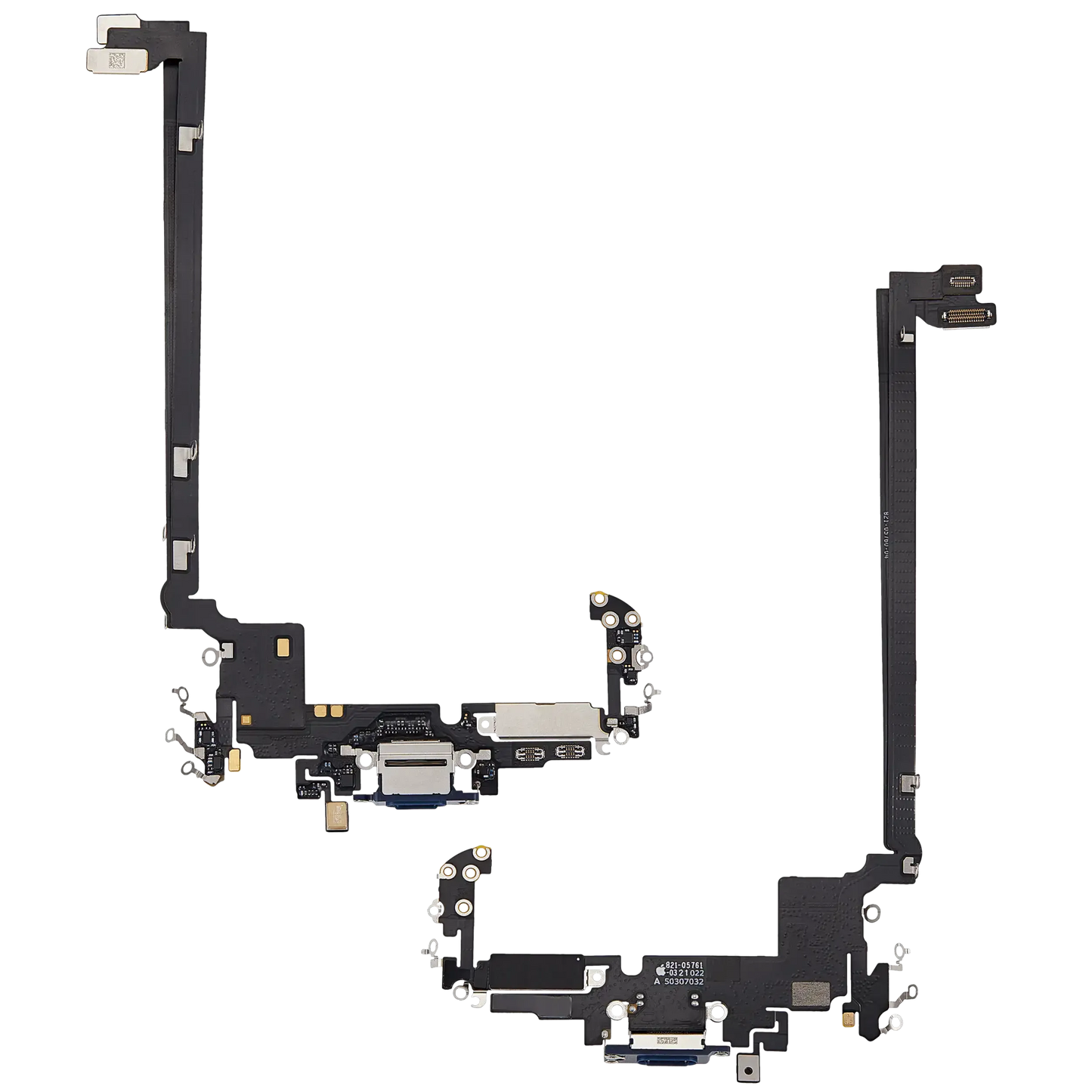 Charging Port Flex Cable For iPhone 17 Pro Max (Pull) (US Version) (Deep Blue)