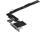 Charging Port Flex Cable For iPhone 16 Pro Max (Pull) (White Titanium)