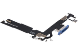 Charging Port Flex Cable For iPhone 16 (Pull) (Ultramarine)