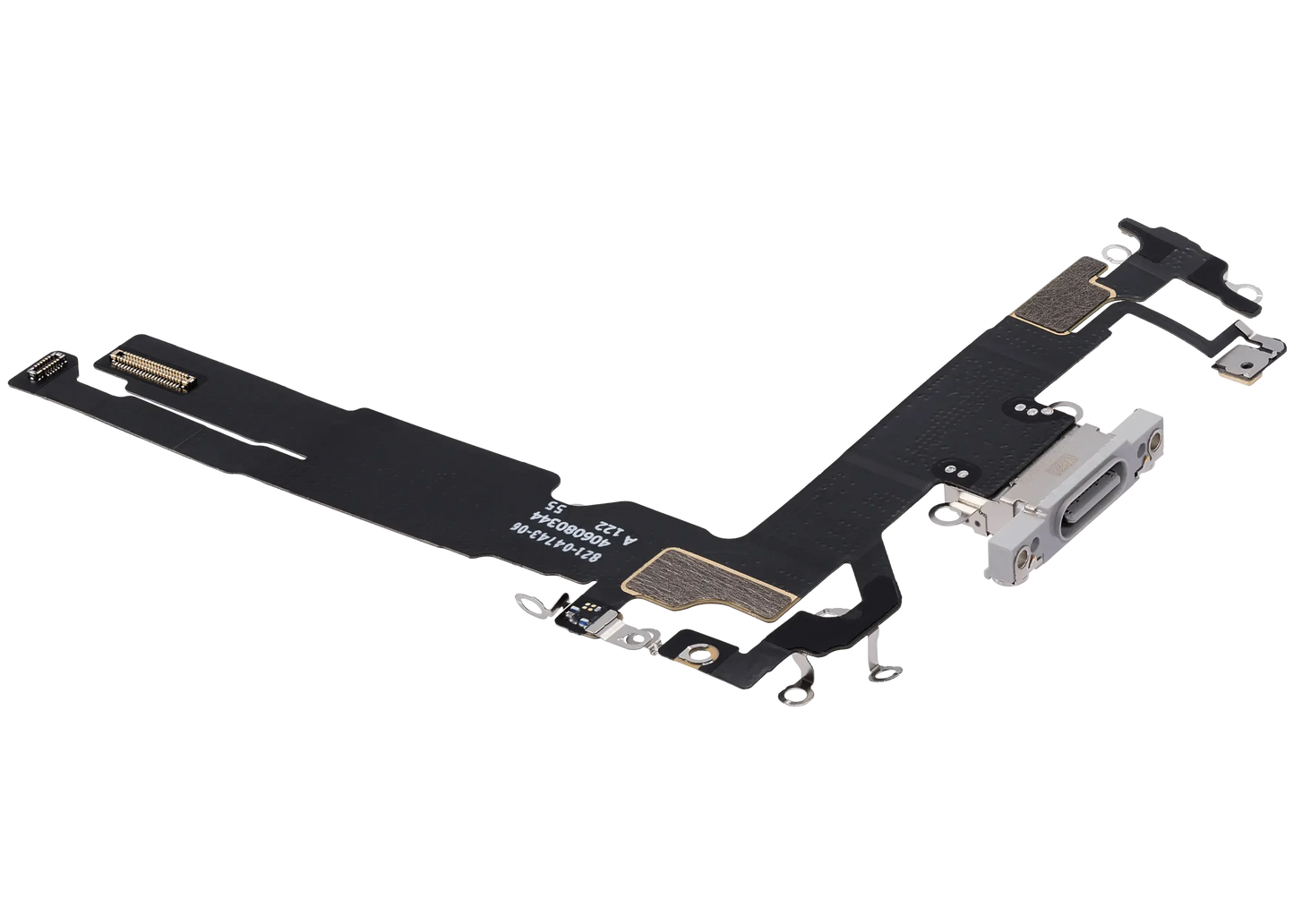 Charging Port Flex Cable For iPhone 16 (Pull) (White)