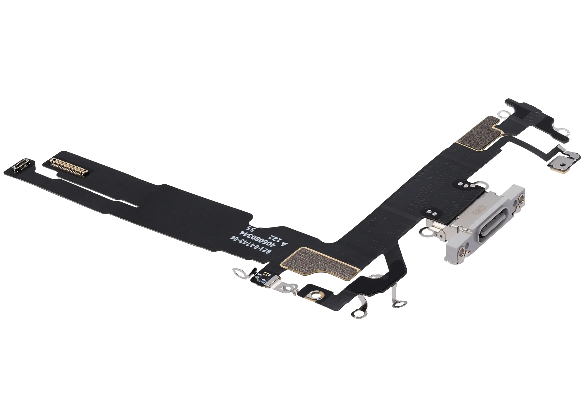 Charging Port Flex Cable For iPhone 16 (Pull) (White)