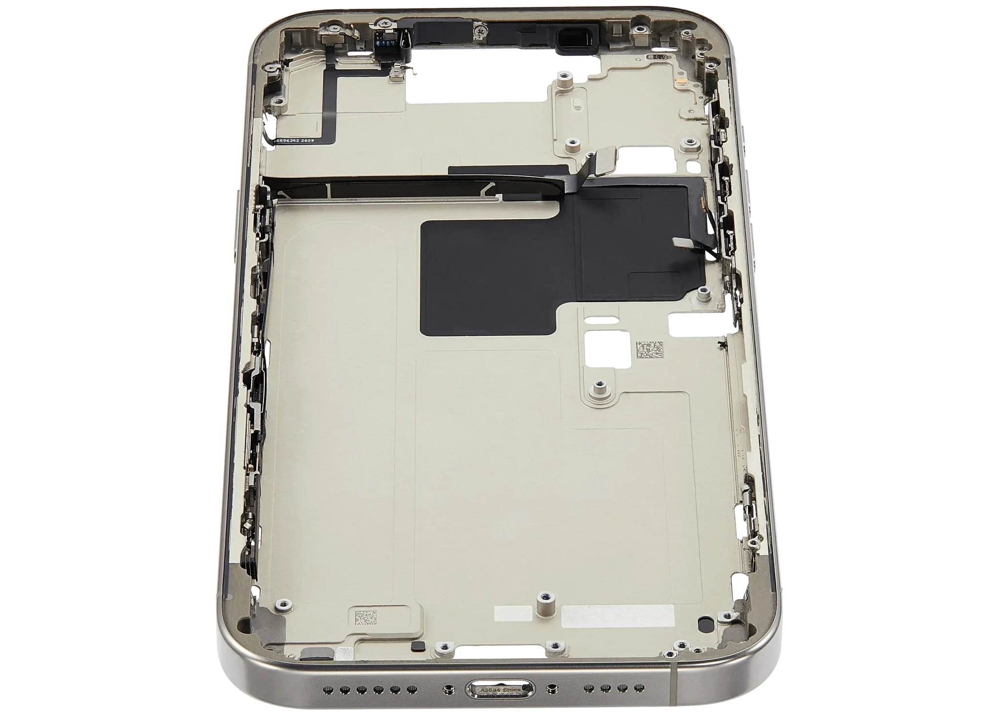 Mid-Frame Housing W/ Small Parts For iPhone 16 Pro Max (US Version) (Pull) (Natural Titanium)