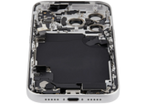 Back Housing W/ Charging Port Flex & Small Parts For iPhone 17 Pro (EU / Global Version) (Pull) (Silver)