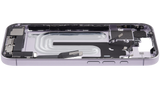 Mid-Frame Housing W/ Charging Port Flex & Small Parts For iPhone 17 (US Version) (Pull) (Lavender)