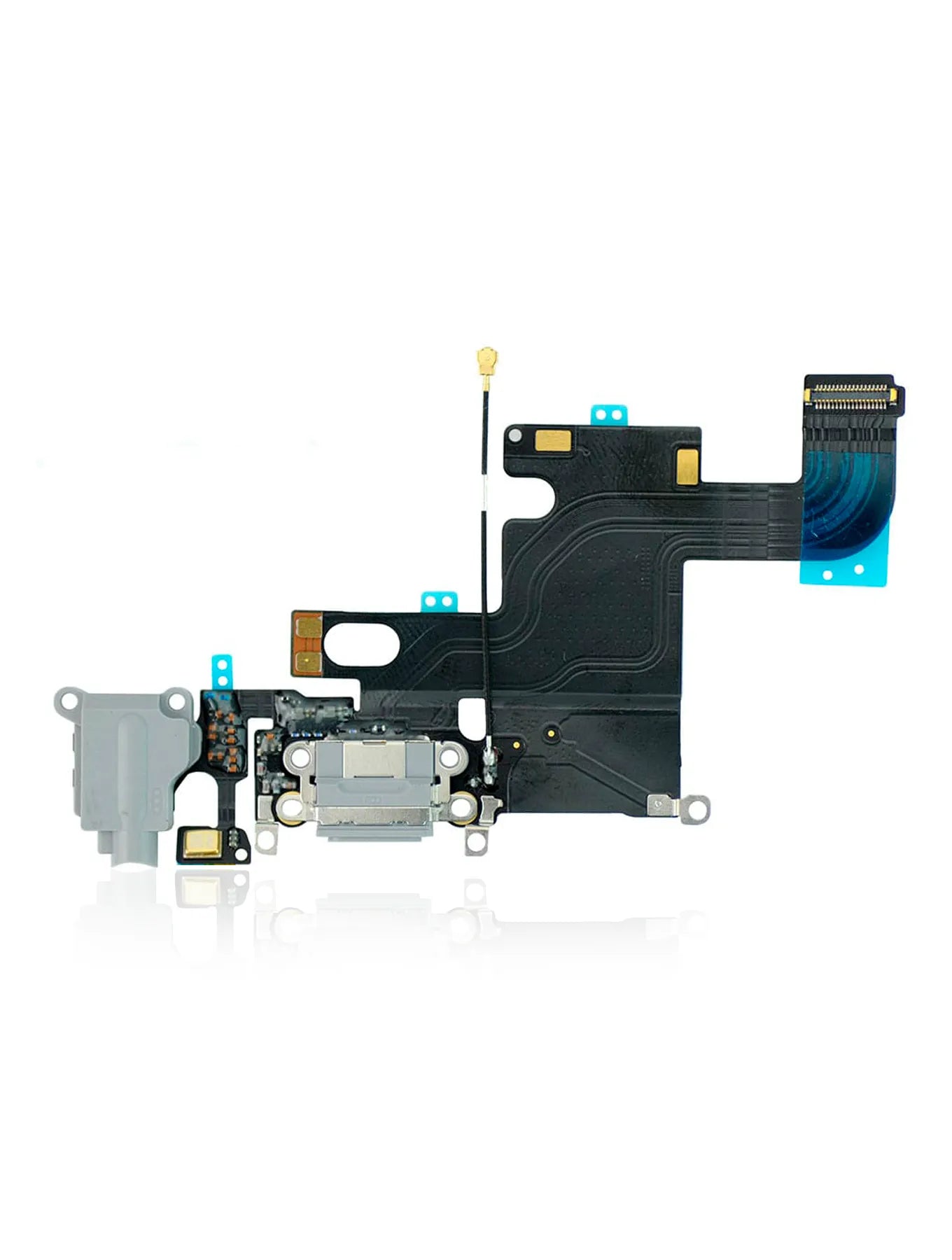 Charging Port Flex Cable For iPhone 6 Used OEM (Pull) (Gray)