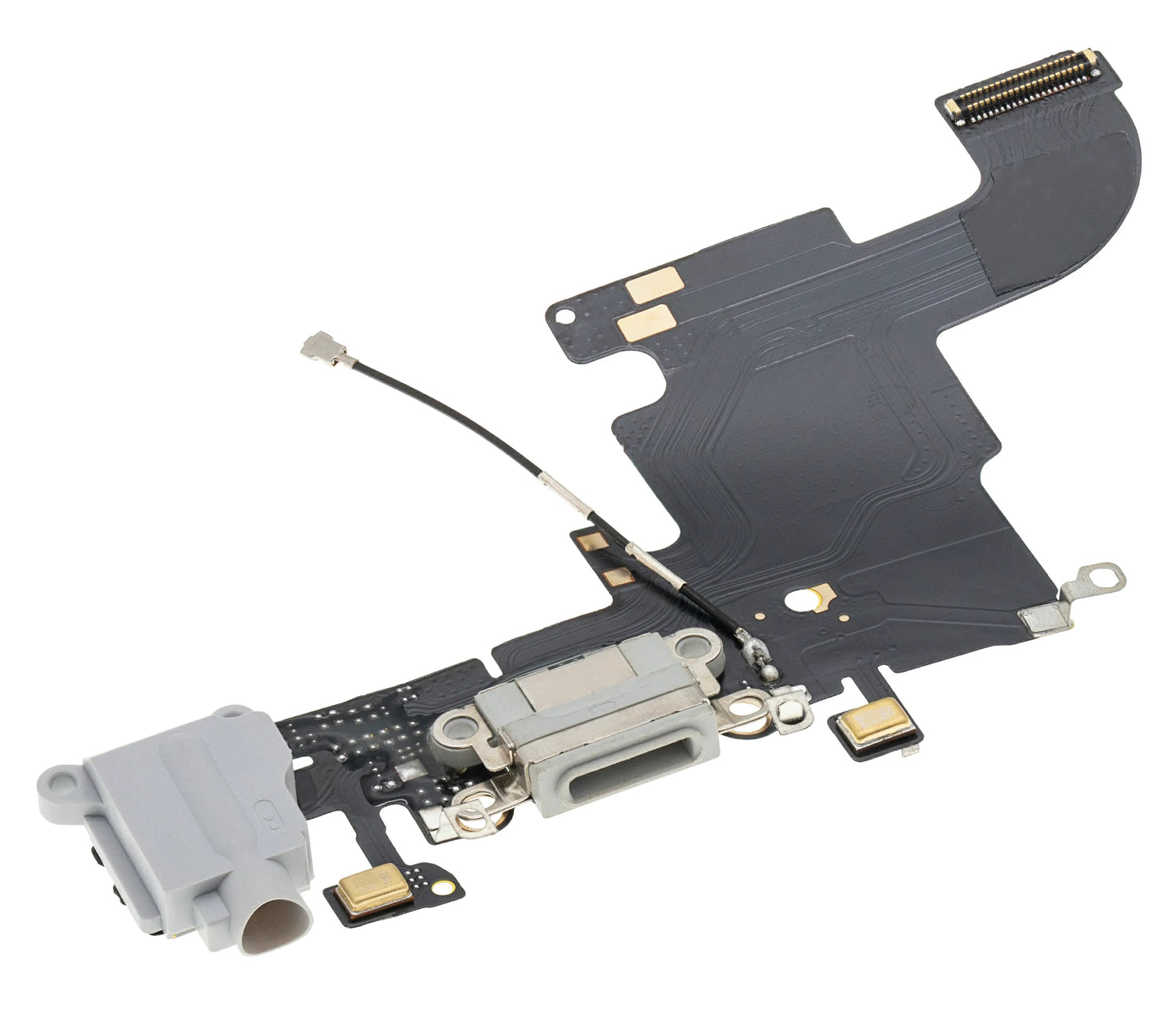 Charging Port Flex Cable For iPhone 6S (Pull) (Silver)