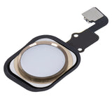 Home Button With Flex For iPhone 6S / 6S Plus (Gold) (Pull)