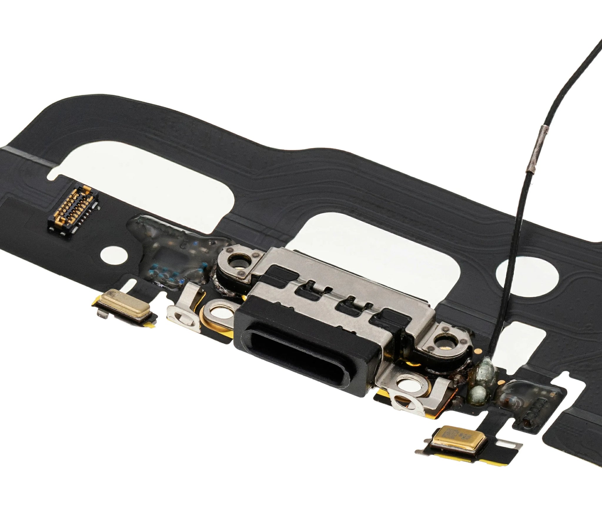 Charging Port Flex Cable For iPhone 7 (Pull) (Jet / Matte Black)