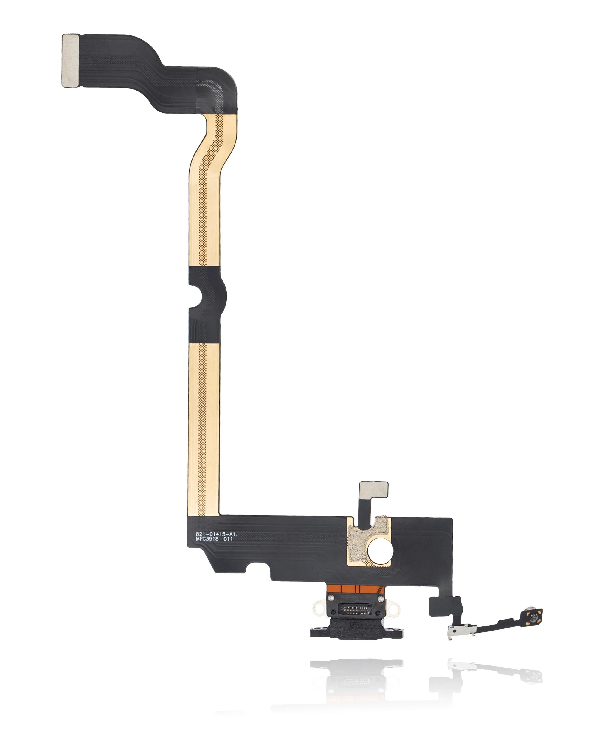 Charging Port Flex Cable For iPhone XS Max (Pull) (Space Gray)