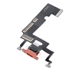 Charging Port Flex Cable For iPhone XR (Pull) (Coral)