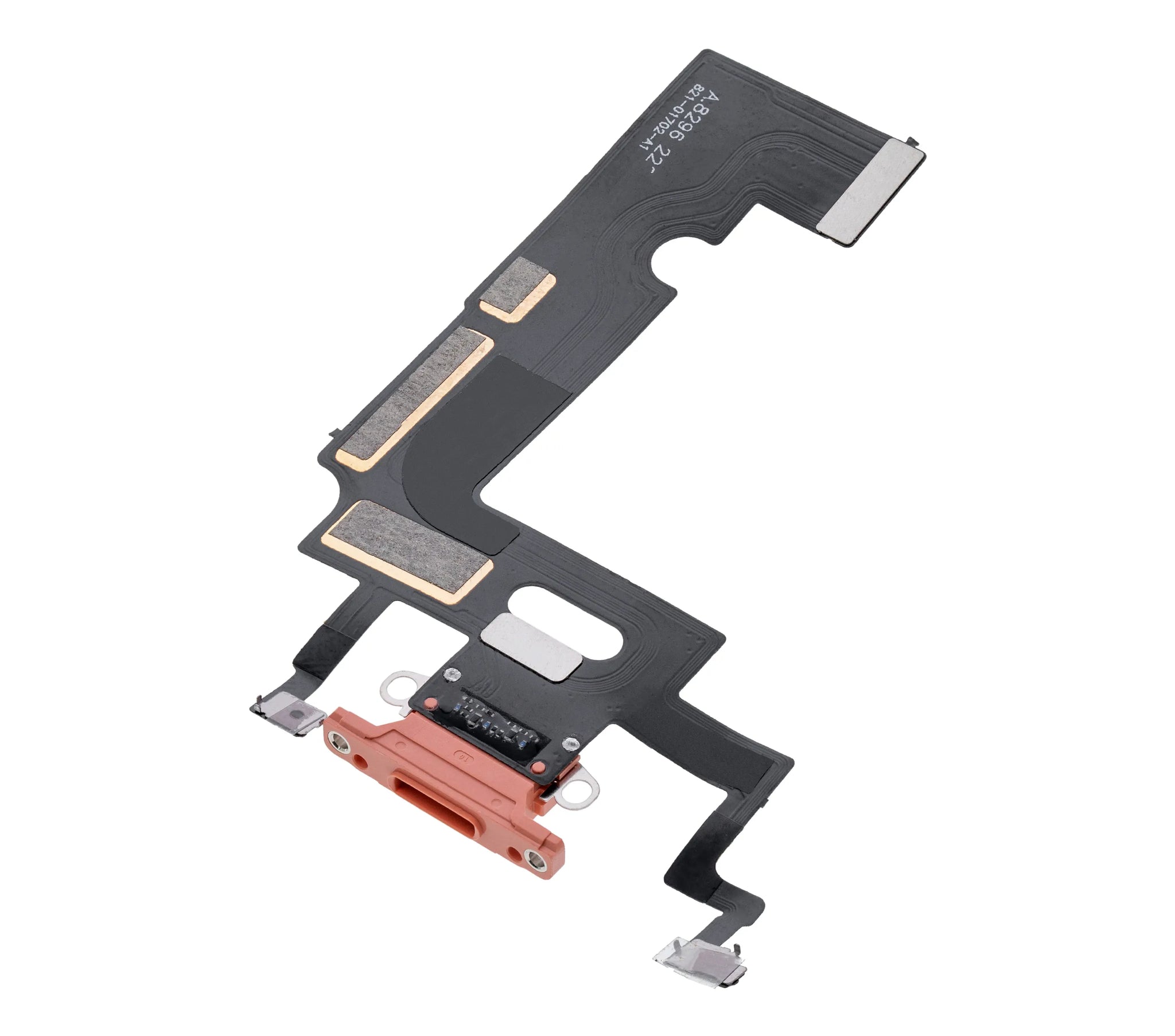 Charging Port Flex Cable For iPhone XR (Pull) (Coral)