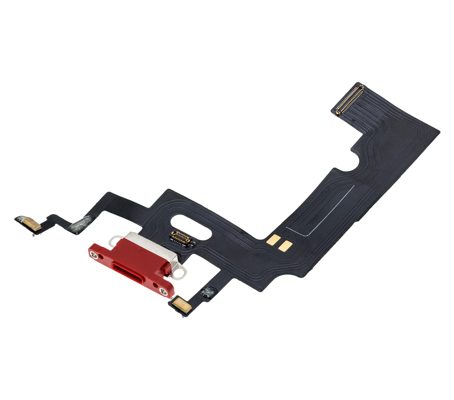 Charging Port Flex Cable For iPhone XR (Pull) (Red)
