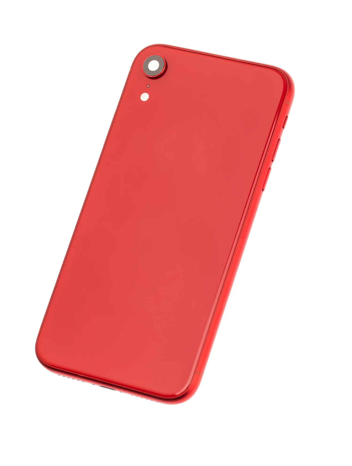 Back Housing W/ Small Components Pre-Installed For iPhone XR (Used OEM) (Pull) (Red)
