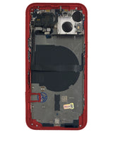 Back Housing W/ Small Parts For iPhone 13 (US Version) (Pull) (Red)