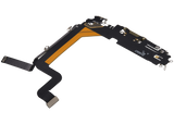 Charging Port Flex Cable For iPhone 14 Pro Max (Pull) (Gold)