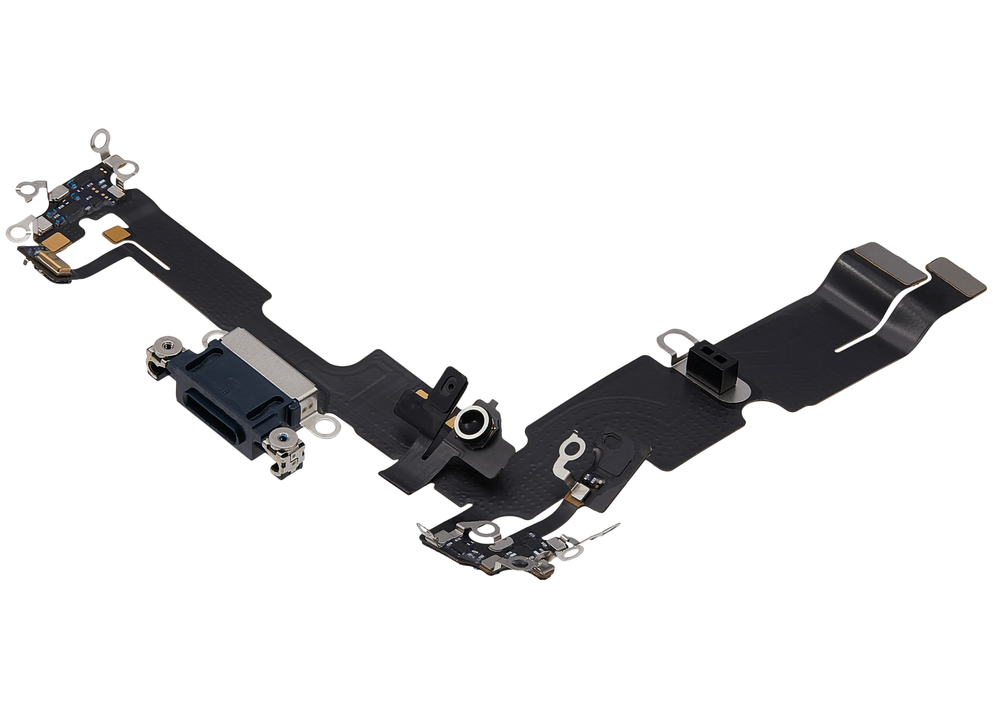 Charging Port Flex Cable For iPhone 14 Plus (Pull) (Midnight)