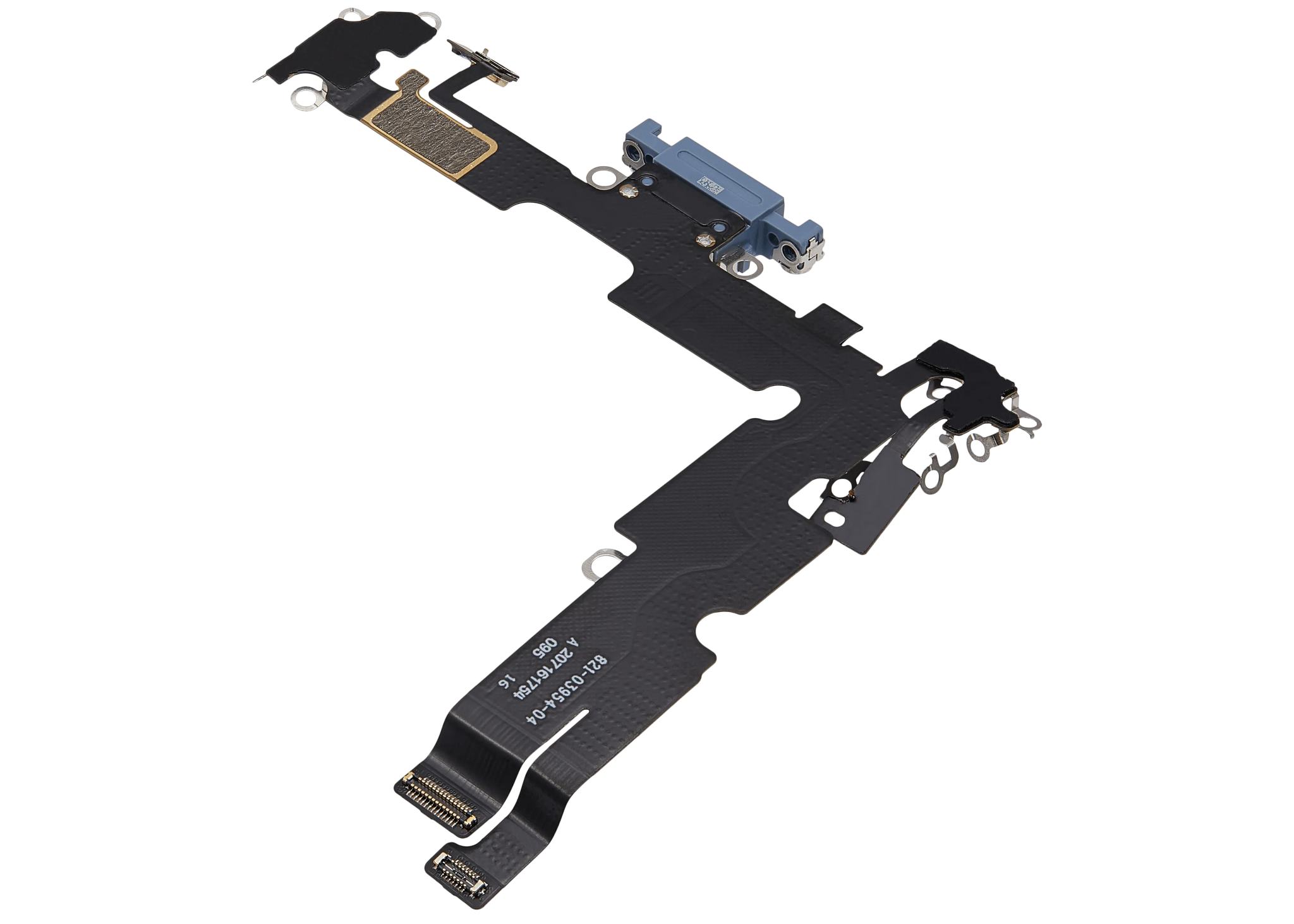 Charging Port Flex Cable For iPhone 14 Plus (Pull) (Blue)