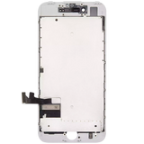 LCD Assembly With Steel Plate For iPhone 7 (Refurbished) (White)