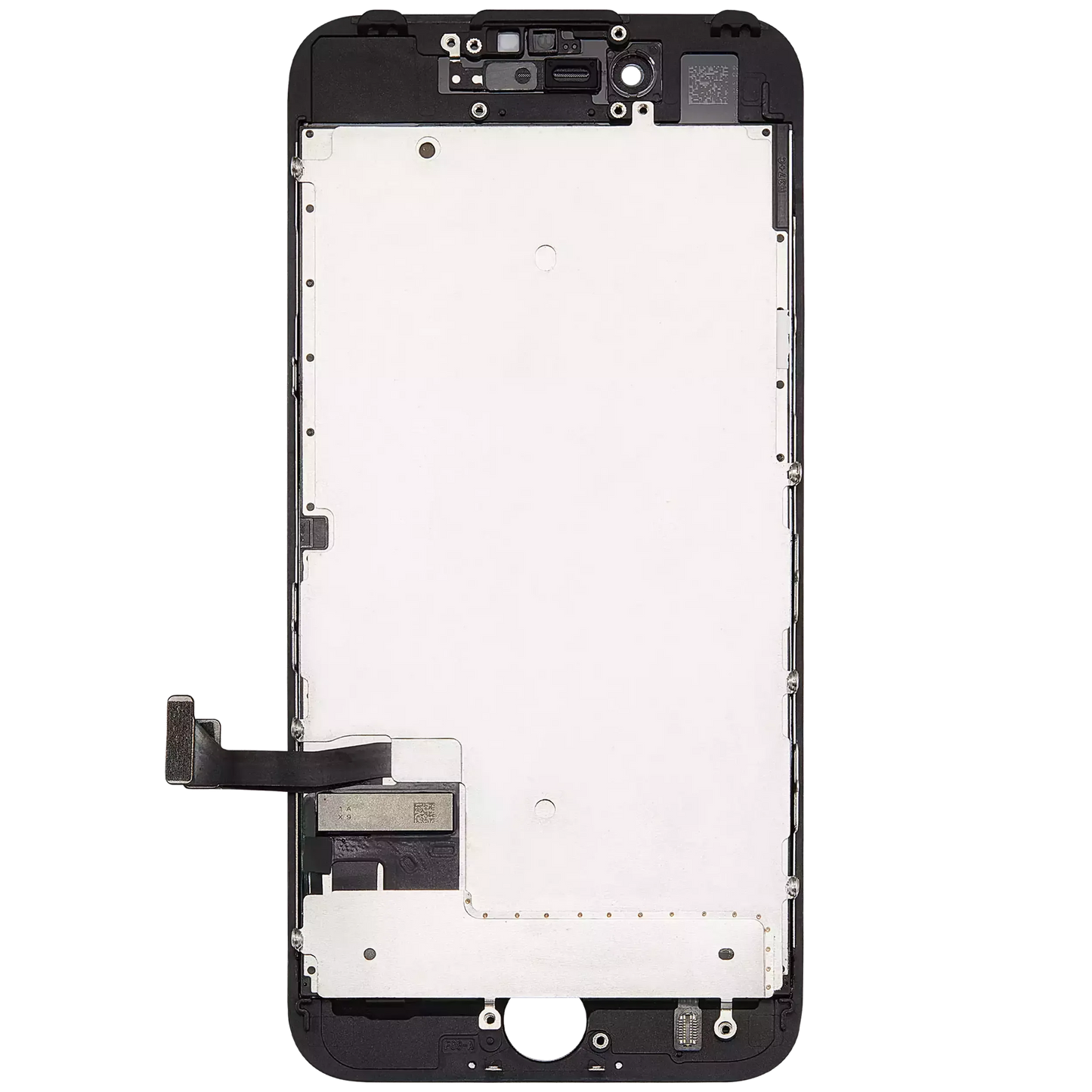 LCD Assembly With Steel Plate For iPhone 7 (Refurbished) (Black)