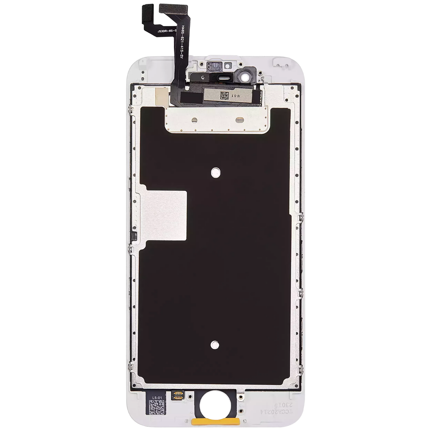 LCD Assembly With Steel Plate For iPhone 6S (Incell) (White)
