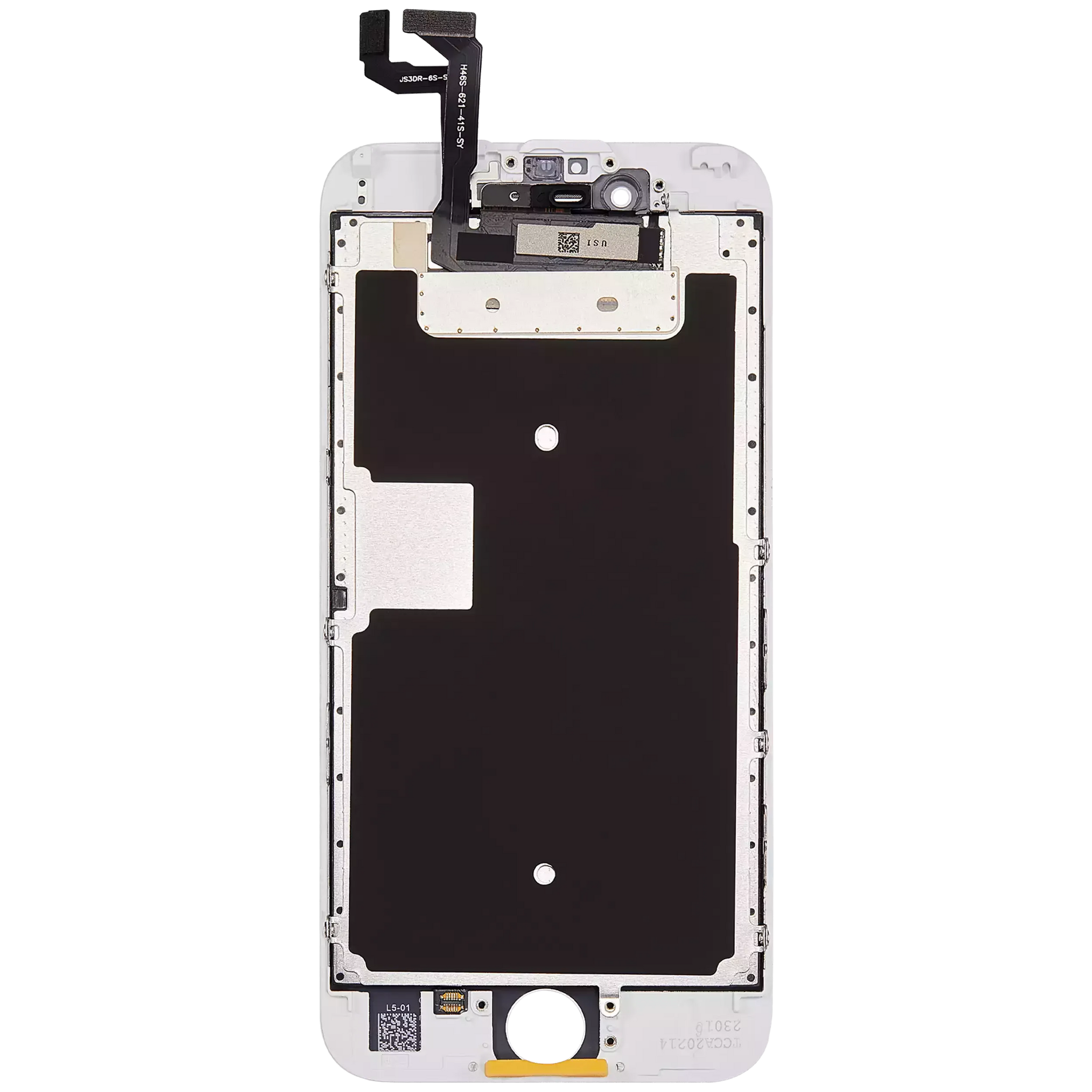 LCD Assembly With Steel Plate For iPhone 6S (Incell) (White)