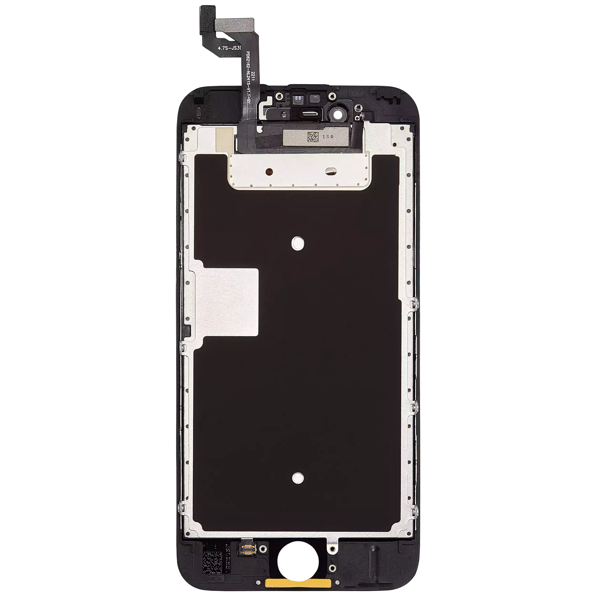 LCD Assembly With Steel Plate For iPhone 6S (Incell) (Black)