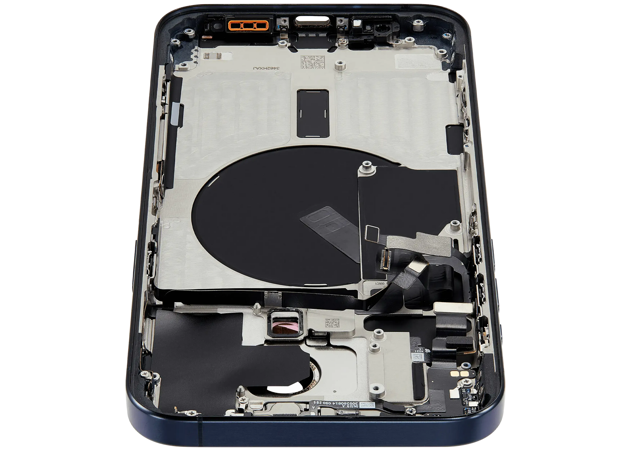 Back Housing W/ Small Parts For iPhone 15 Pro Max (US Version) (Pull) (Blue Titanium)