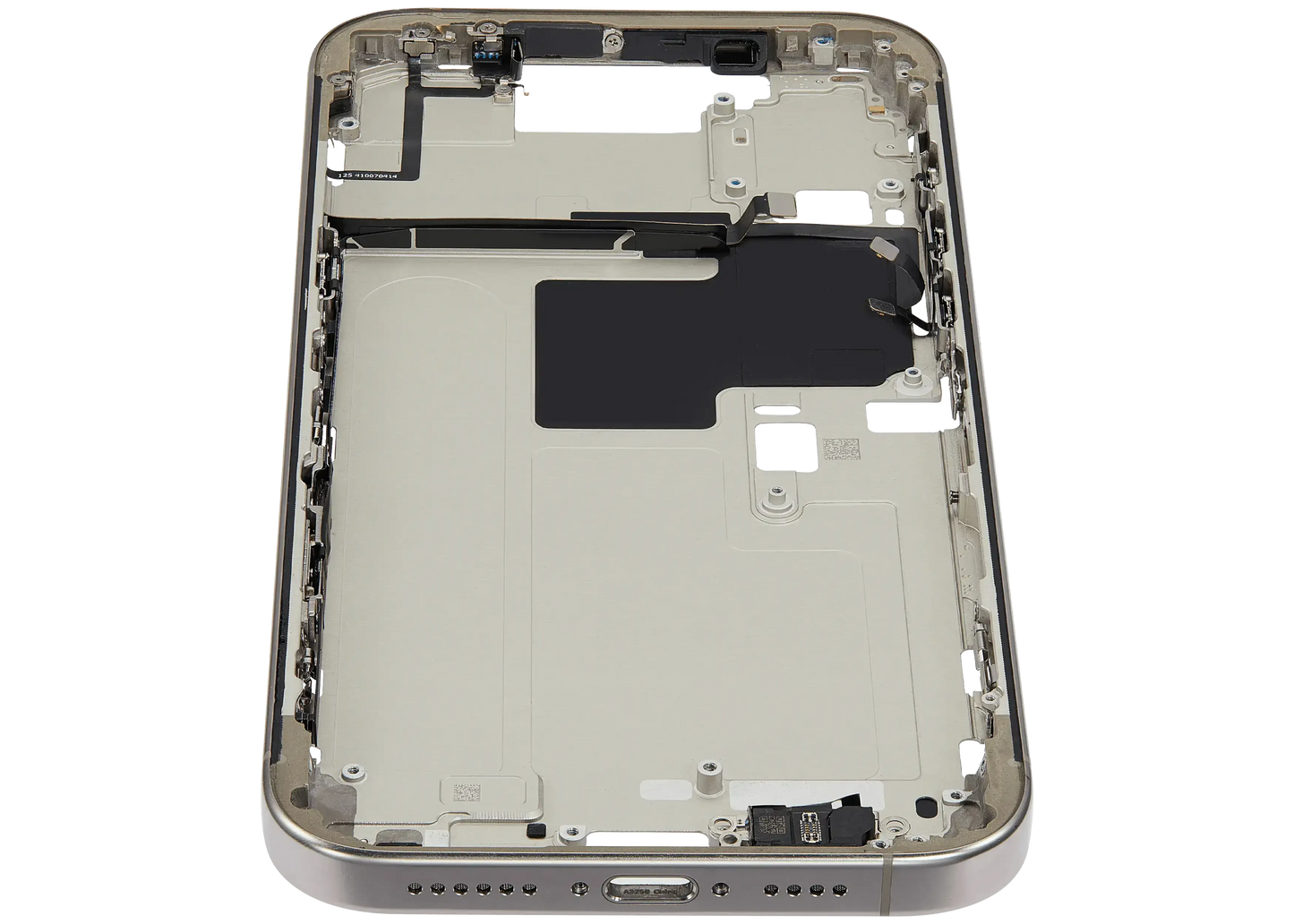 Mid-Frame Housing W/ Small Parts For iPhone 16 Pro Max (EU / Global Version) (Pull) (Natural Titanium)