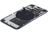 Back Glass w/ MagSafe Magnet & NFC & Flashlight Flex For iPhone 14 (Pull) (Midnight)