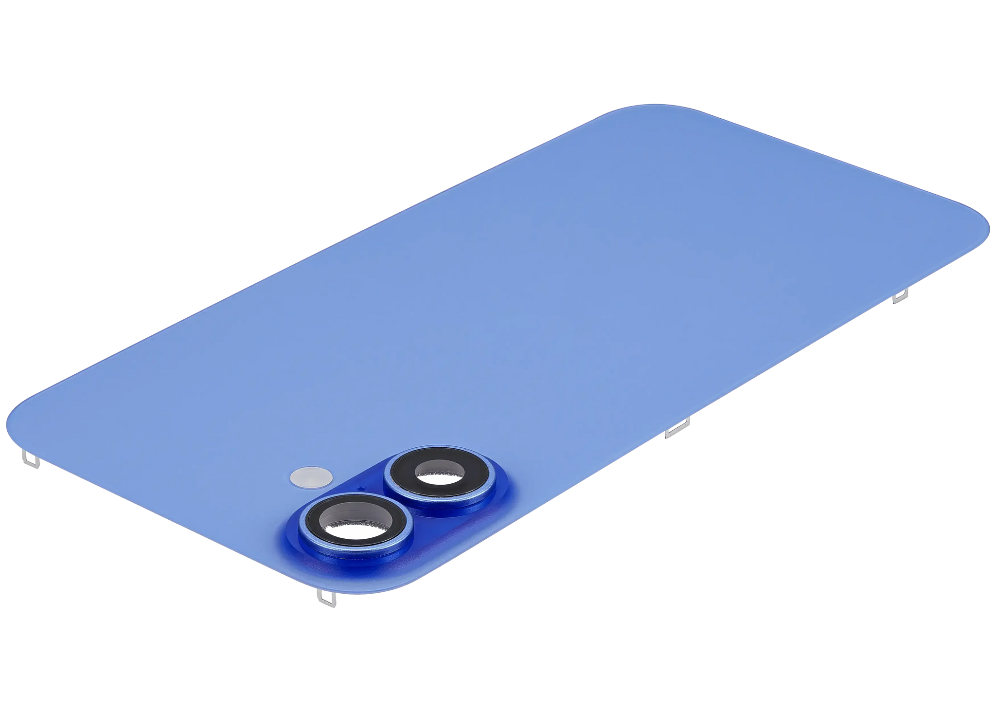 Back Glass w/ MagSafe Magnet & NFC & Flashlight Flex For iPhone 16 Plus ( Pull) (Ultramarine)