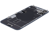 Back Glass w/ MagSafe Magnet & NFC & Flashlight Flex For iPhone 16 Plus (Pull) (Black)
