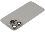 Back Glass w/ MagSafe Magnet & NFC & Flashlight Flex For iPhone 15 Pro (Pull) (Natural Titanium)