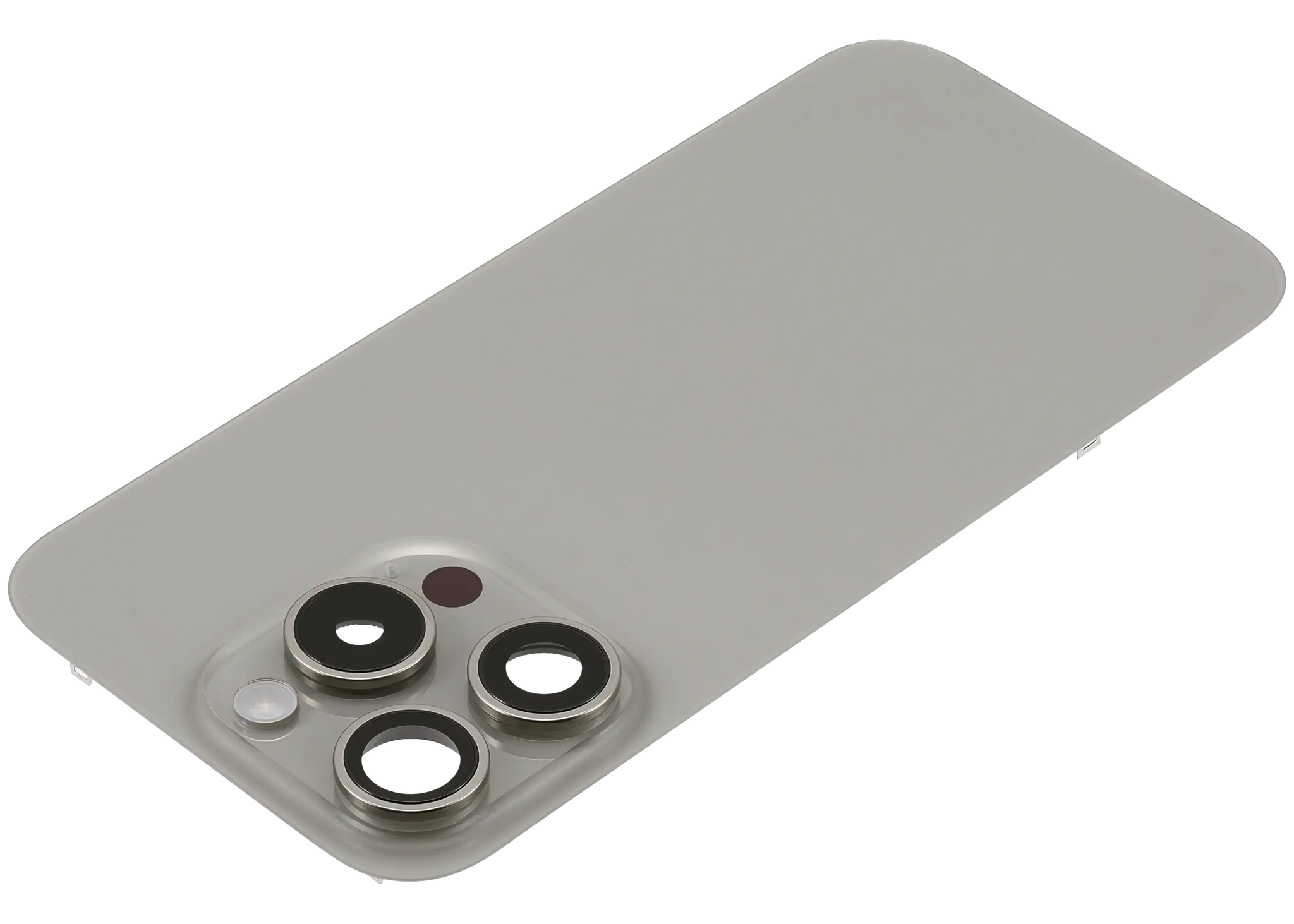 Back Glass w/ MagSafe Magnet & NFC & Flashlight Flex For iPhone 15 Pro (Pull) (Natural Titanium)