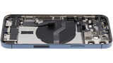 Back Housing W/ Charging Port Flex & Small Parts For iPhone 12 Pro (US Version) (Pull) (Pacific Blue)