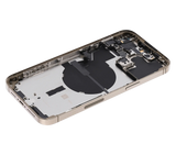 Back Housing W/ Small Parts For iPhone 14 Pro Max (US Version) (Pull) (Gold)