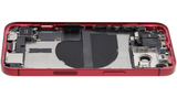 Back Housing W/ Charging Port Flex & Small Parts For iPhone 13 (US Version) (Used OEM) (Pull) (Red)