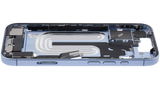 Mid-Frame Housing W/ Charging Port Flex & Small Parts For iPhone 17 (EU / Global Version) (Pull) (Mist Blue)