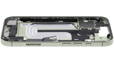 Mid-Frame Housing W/ Charging Port Flex & Small Parts For iPhone 17 (EU / Global Version) (Pull) (Sage)