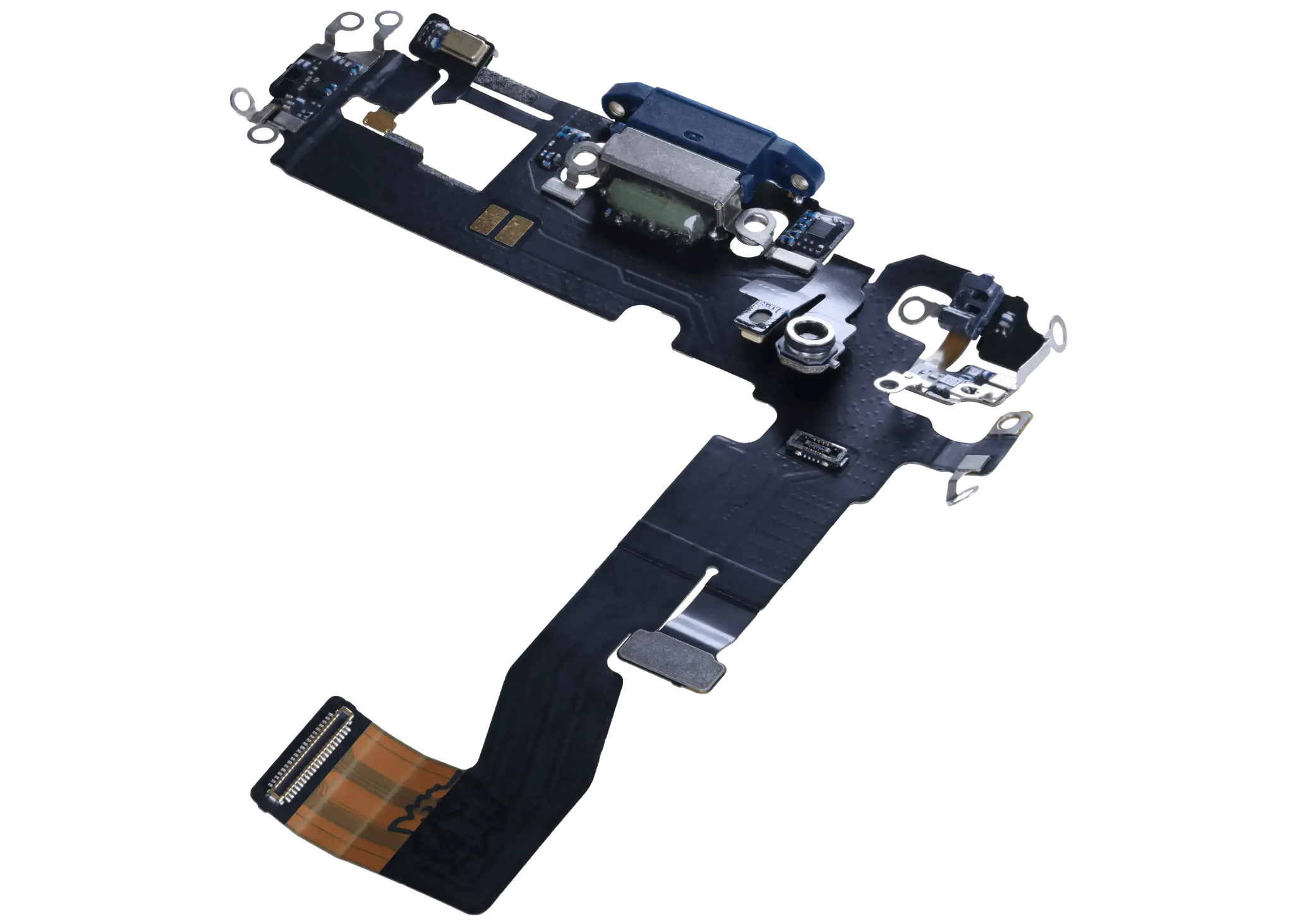 Charging Port Flex Cable For iPhone 12 (Pull) (Blue)