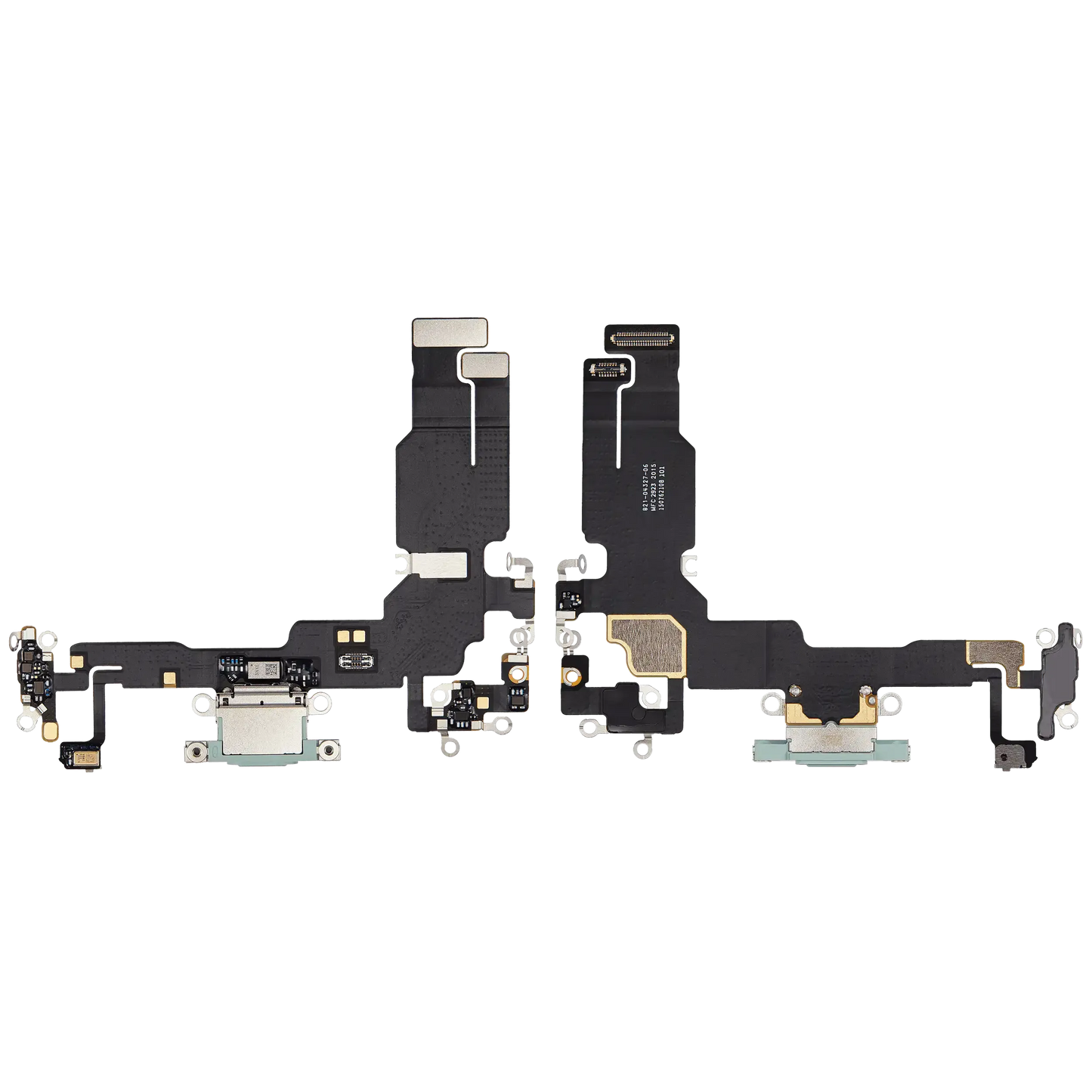 Charging Port Flex Cable For iPhone 15 (Pull) (Black)