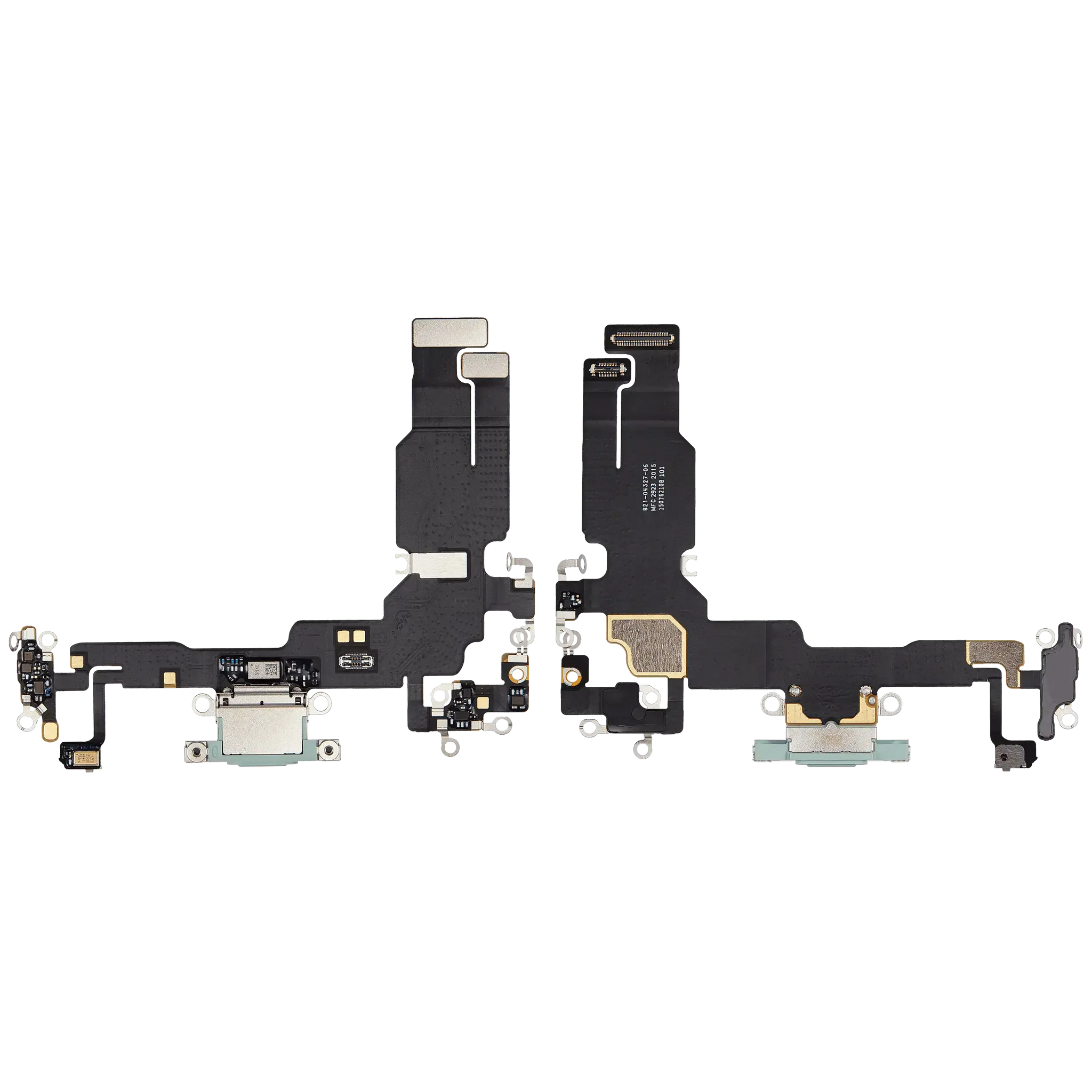 Charging Port Flex Cable For iPhone 15 (Pull) (Black)
