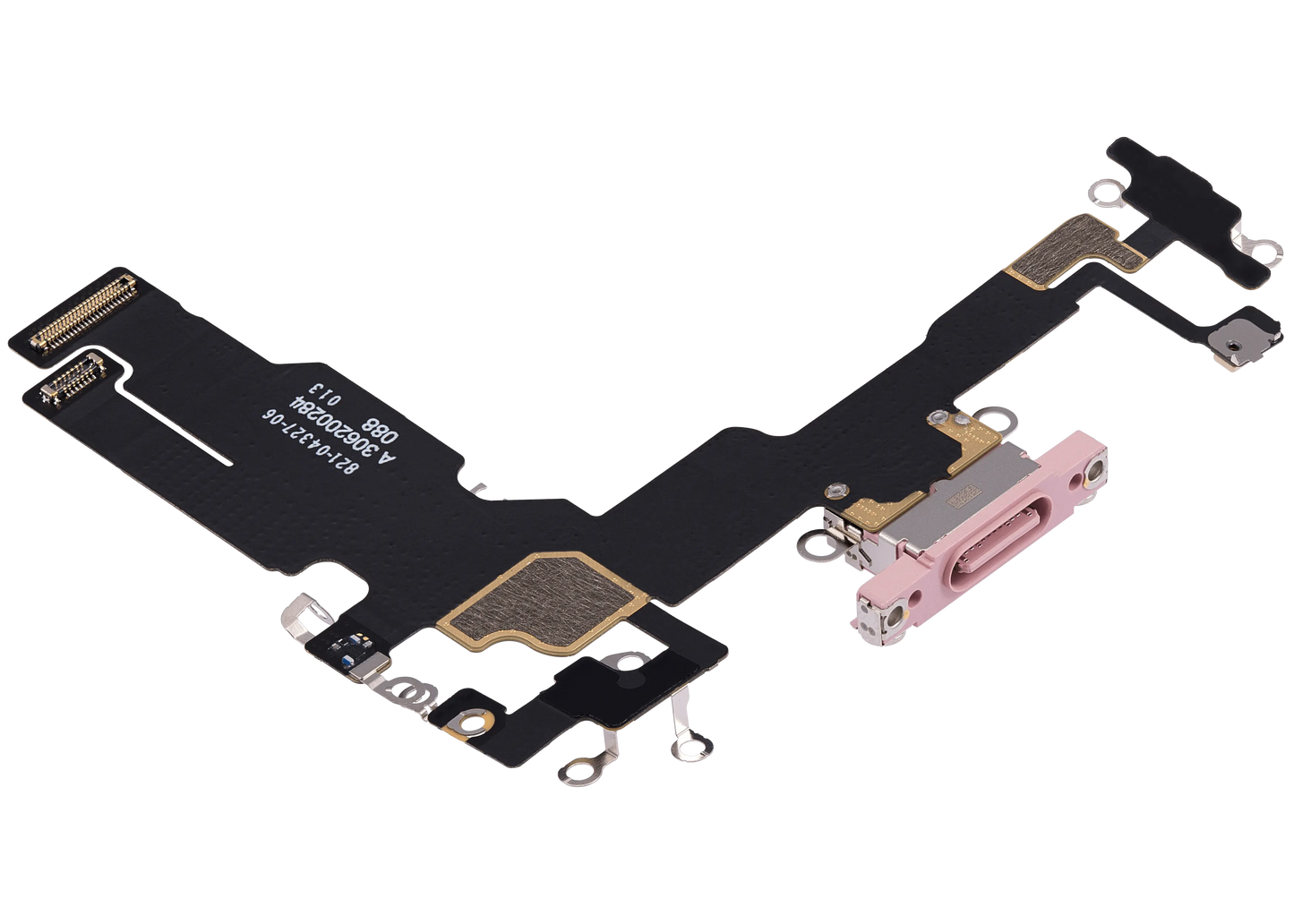 Charging Port Flex Cable For iPhone 15 (Pull) (Pink)