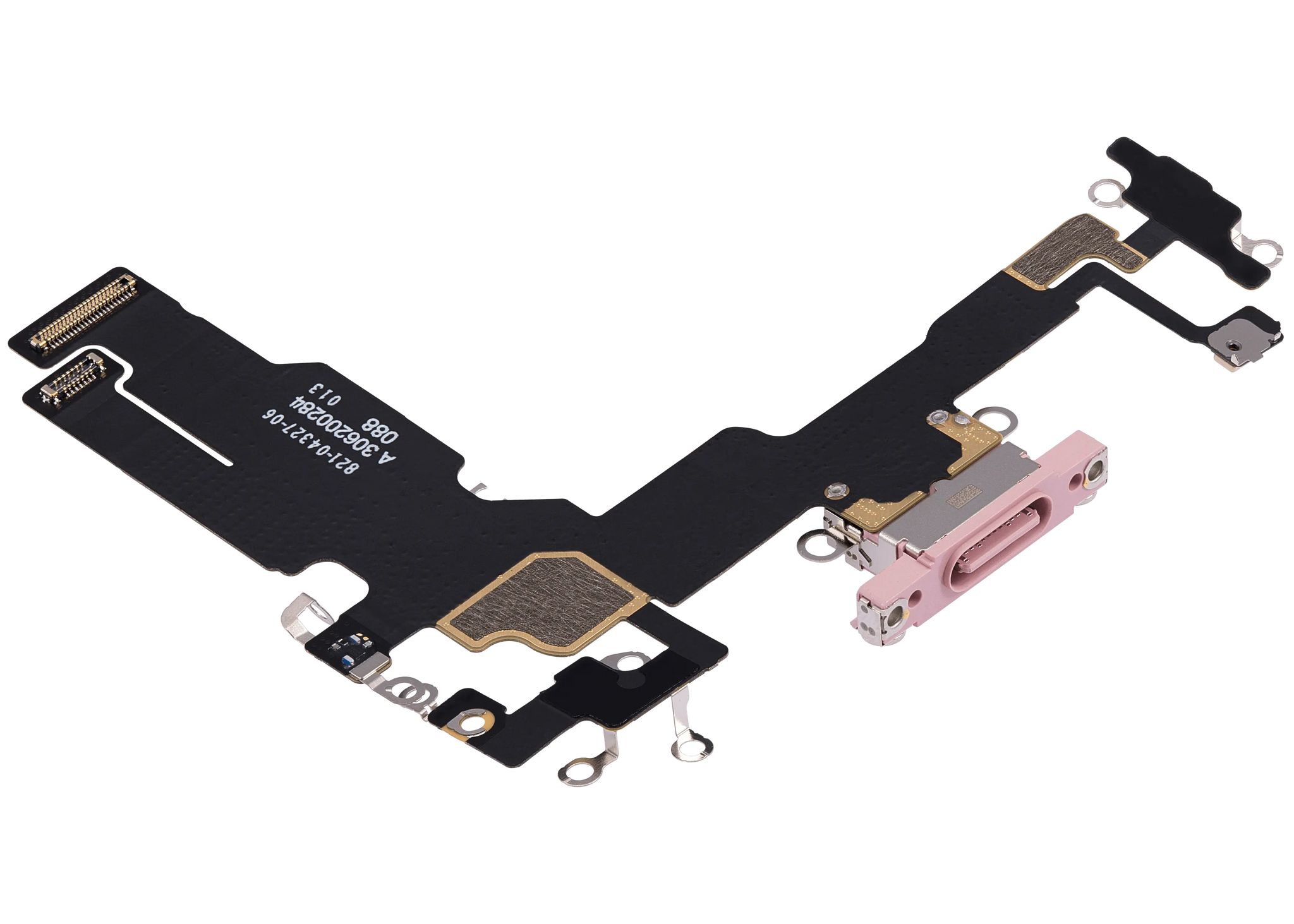 Charging Port Flex Cable For iPhone 15 (Pull) (Pink)