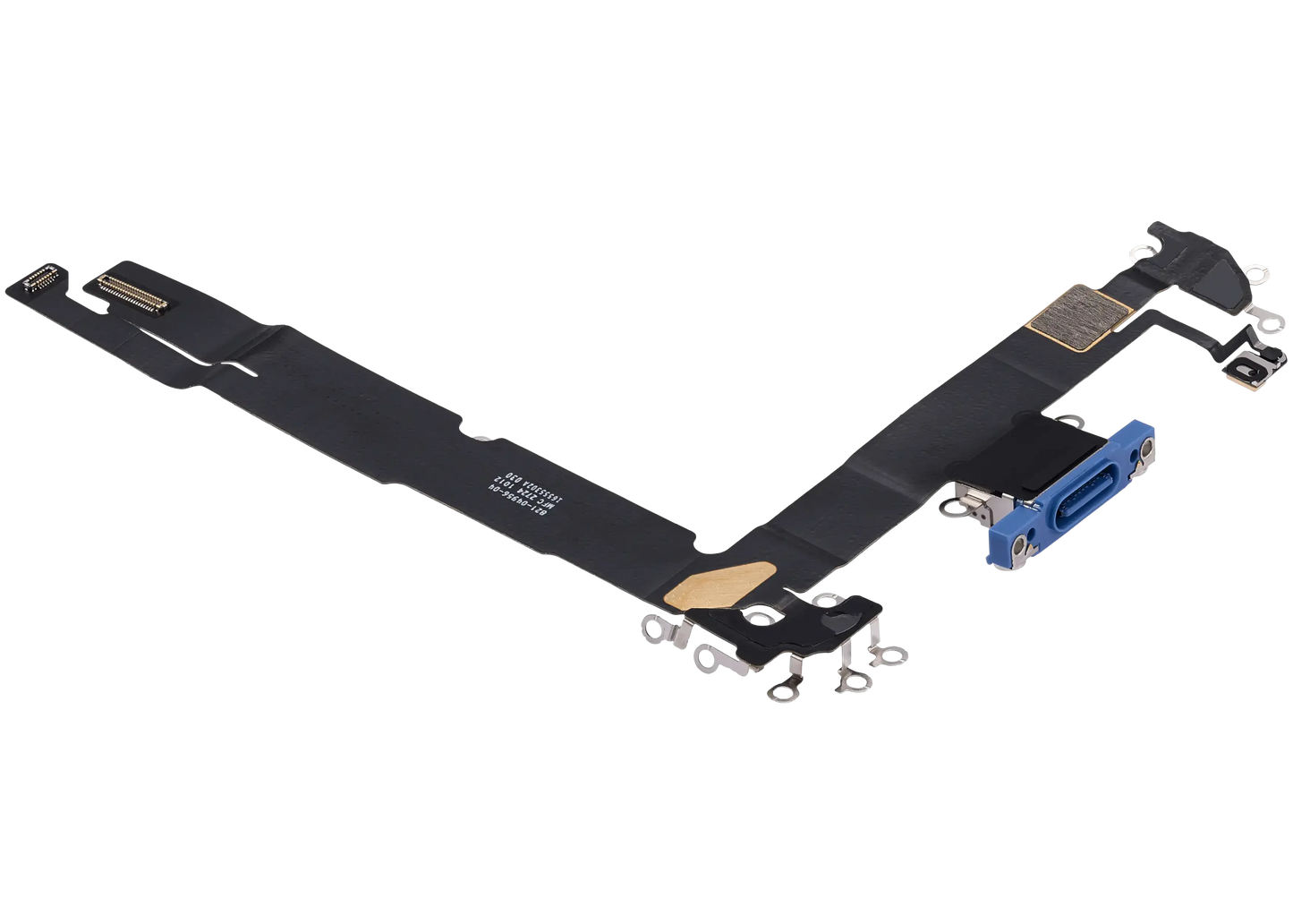 Charging Port Flex Cable For iPhone 16 Plus (Pull) (Ultramarine)
