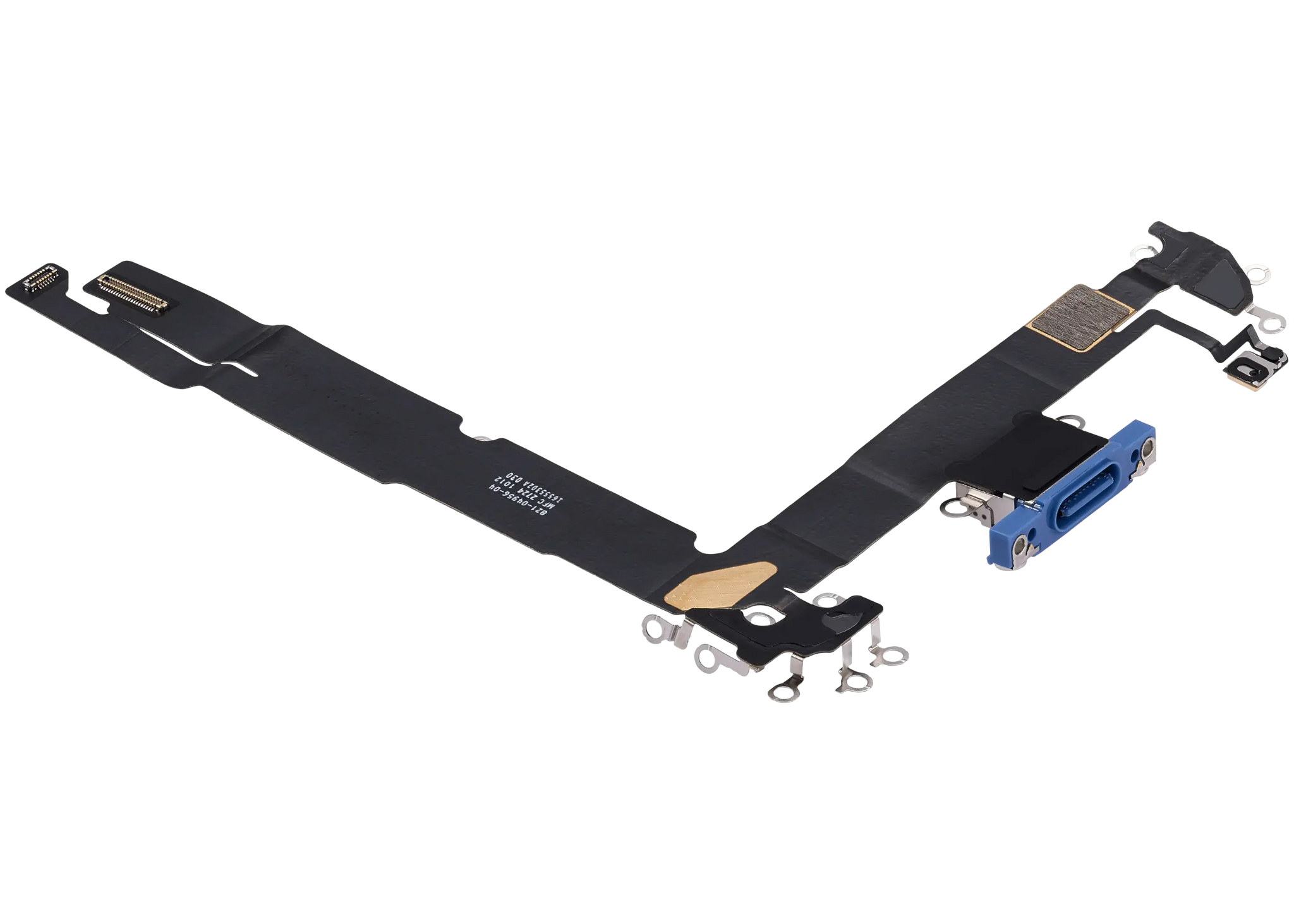 Charging Port Flex Cable For iPhone 16 Plus (Pull) (Ultramarine)